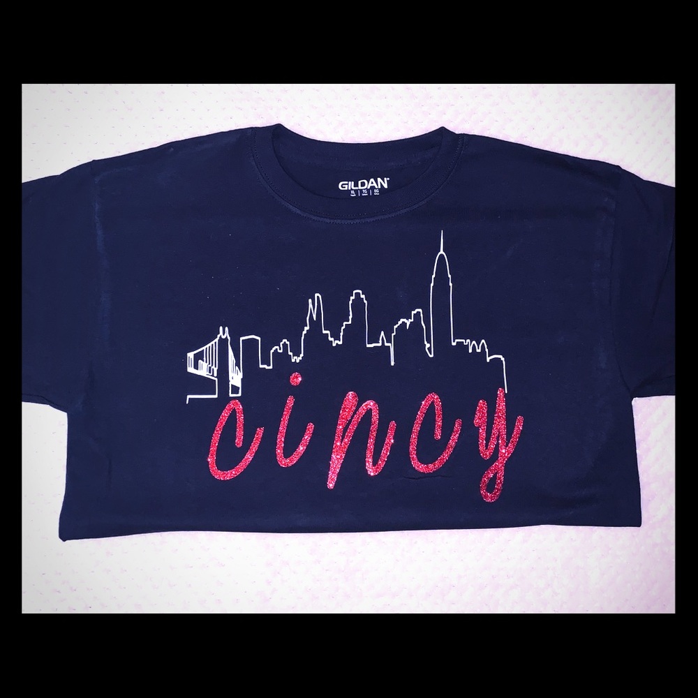 Cincinnati skyline t-shirt